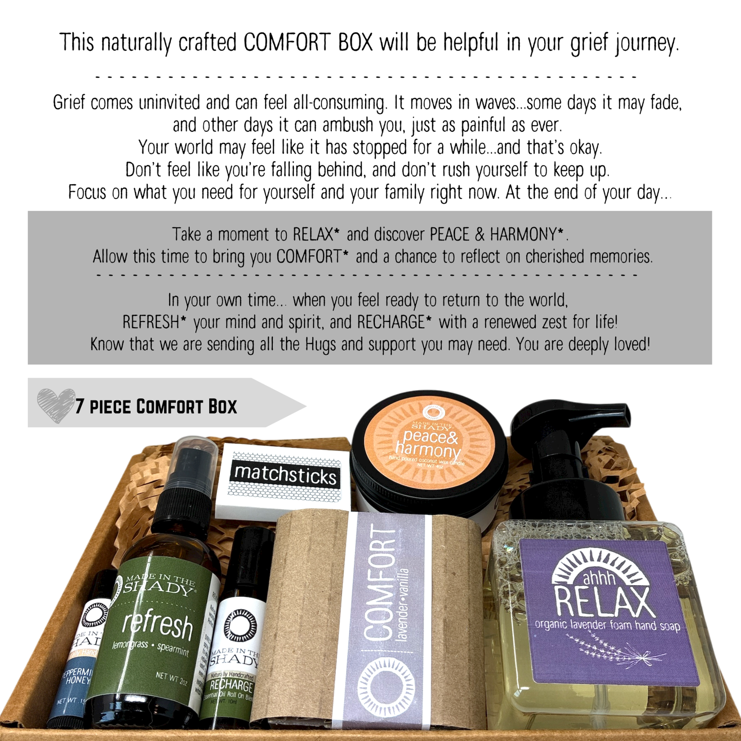 There Is No Good Card for This  • Comfort Care Package •
