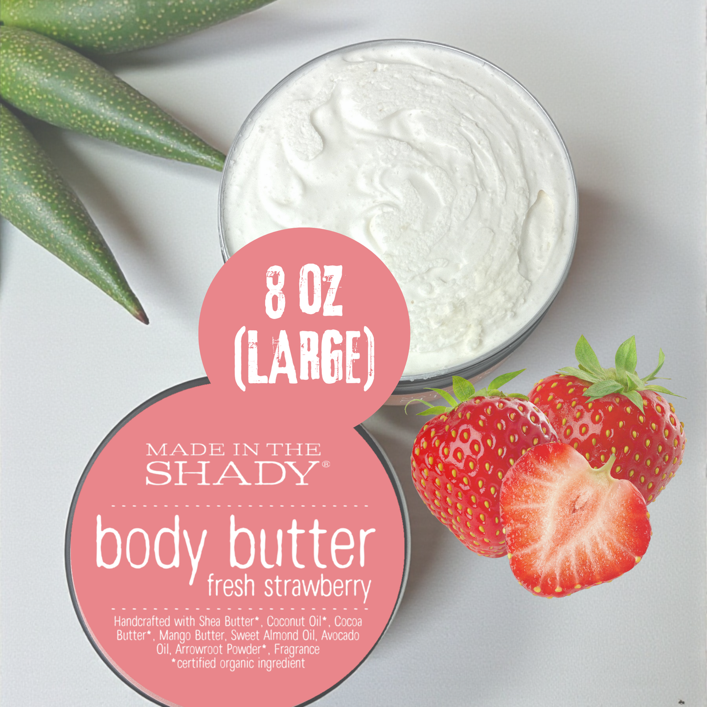 Whipped Body Butter – Organic Shea & Cocoa Butter | Seasonal Winter Moisturizer