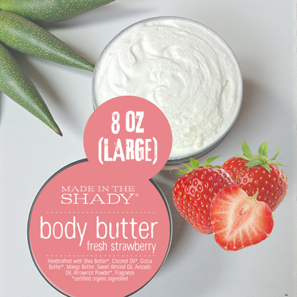 Whipped Body Butter – Organic Shea & Cocoa Butter | Seasonal Winter Moisturizer