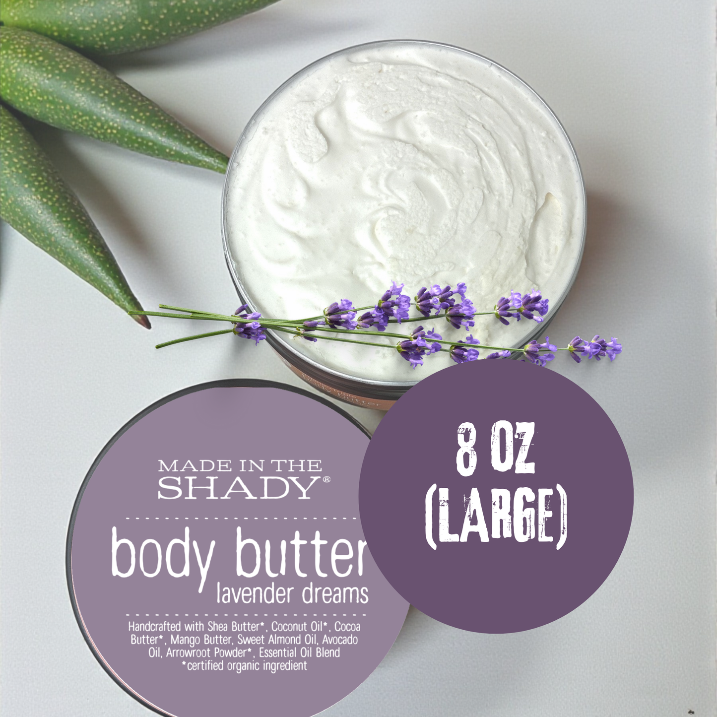 Whipped Body Butter – Organic Shea & Cocoa Butter | Seasonal Winter Moisturizer