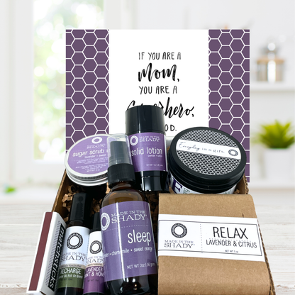 Rest and Relaxation Gift Care Package for Mother (8PC)