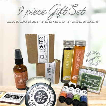 Relax & Enjoy Christmas Spa Care Package (9pc) • GIFT WRAPPED