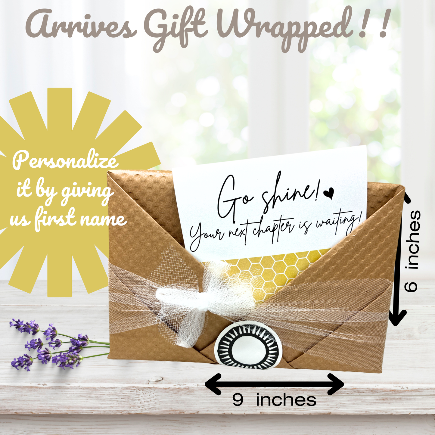 “New Chapter” Best Wishes Care Package – Sunshine Self Care Gift Box