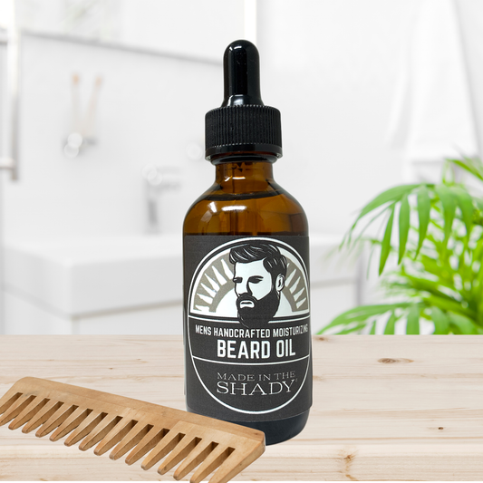 Handcrafted Mountain Pine Beard Oil – Organic Moisturizing Beard Conditioner • Natural Shine & Softness