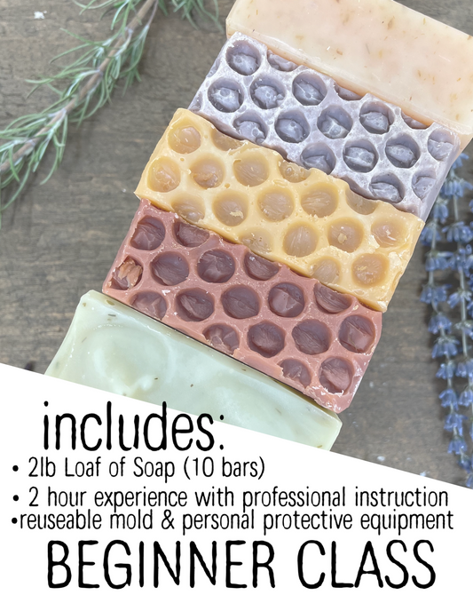 Soap Making Experience : BEGINNER Session