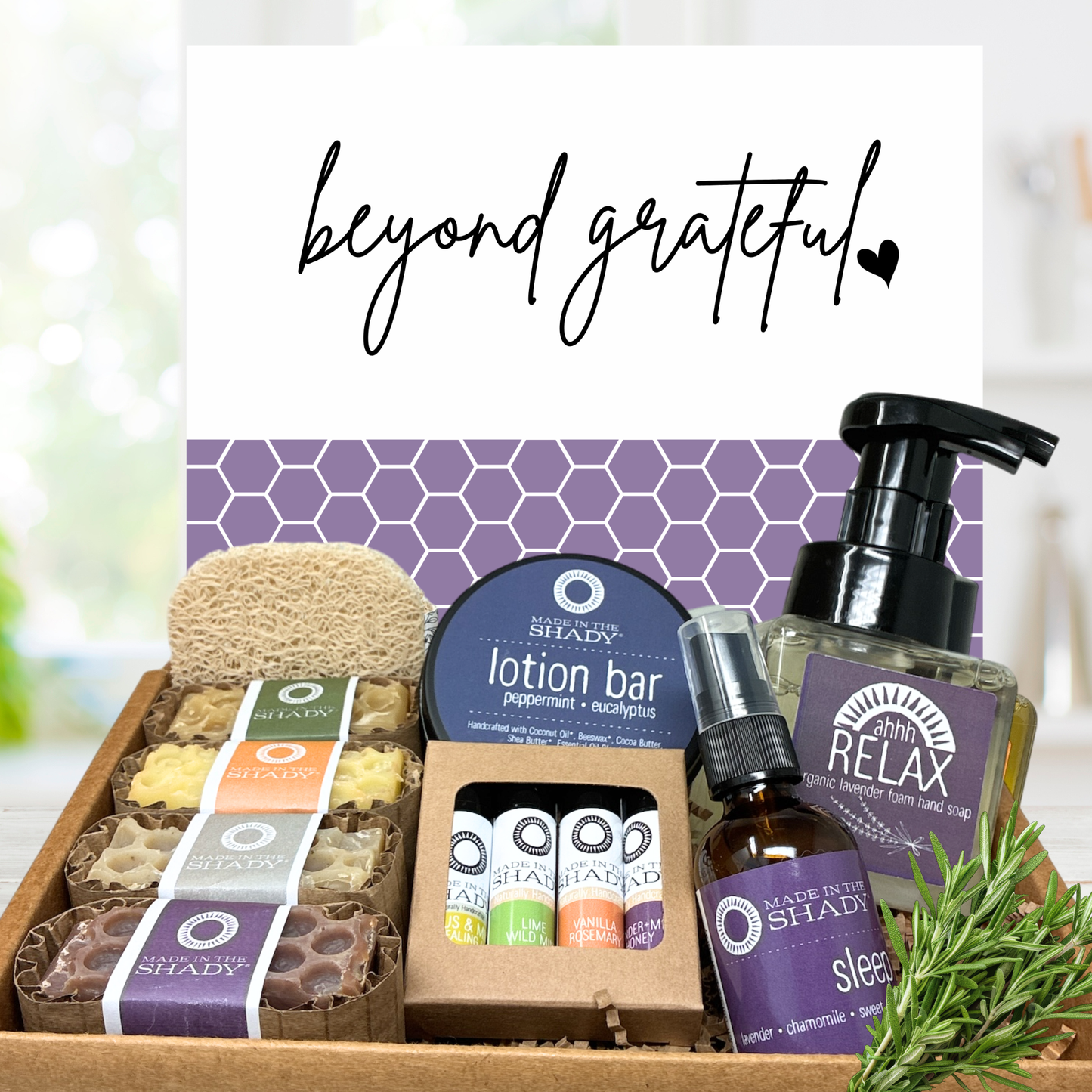 Beyond Grateful Self-Care Gift Box – Natural, Handcrafted & Ready to Gift
