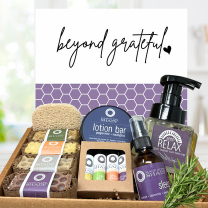 Beyond Grateful Self-Care Gift Box – Natural, Handcrafted & Ready to Gift