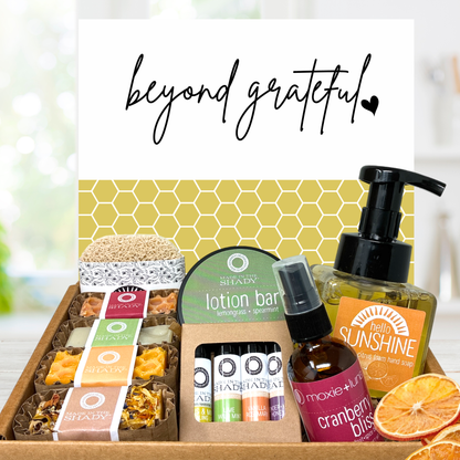 Beyond Grateful Self-Care Gift Box – Natural, Handcrafted & Ready to Gift