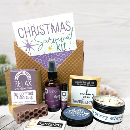 Christmas Survival Kit Care Package –  Gift Ready + Free Shipping