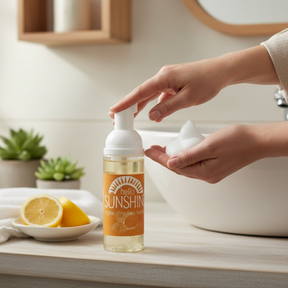 Organic Foaming Hand Soap | Citrus -or- Lavender | Natural, Gentle & Non-Toxic