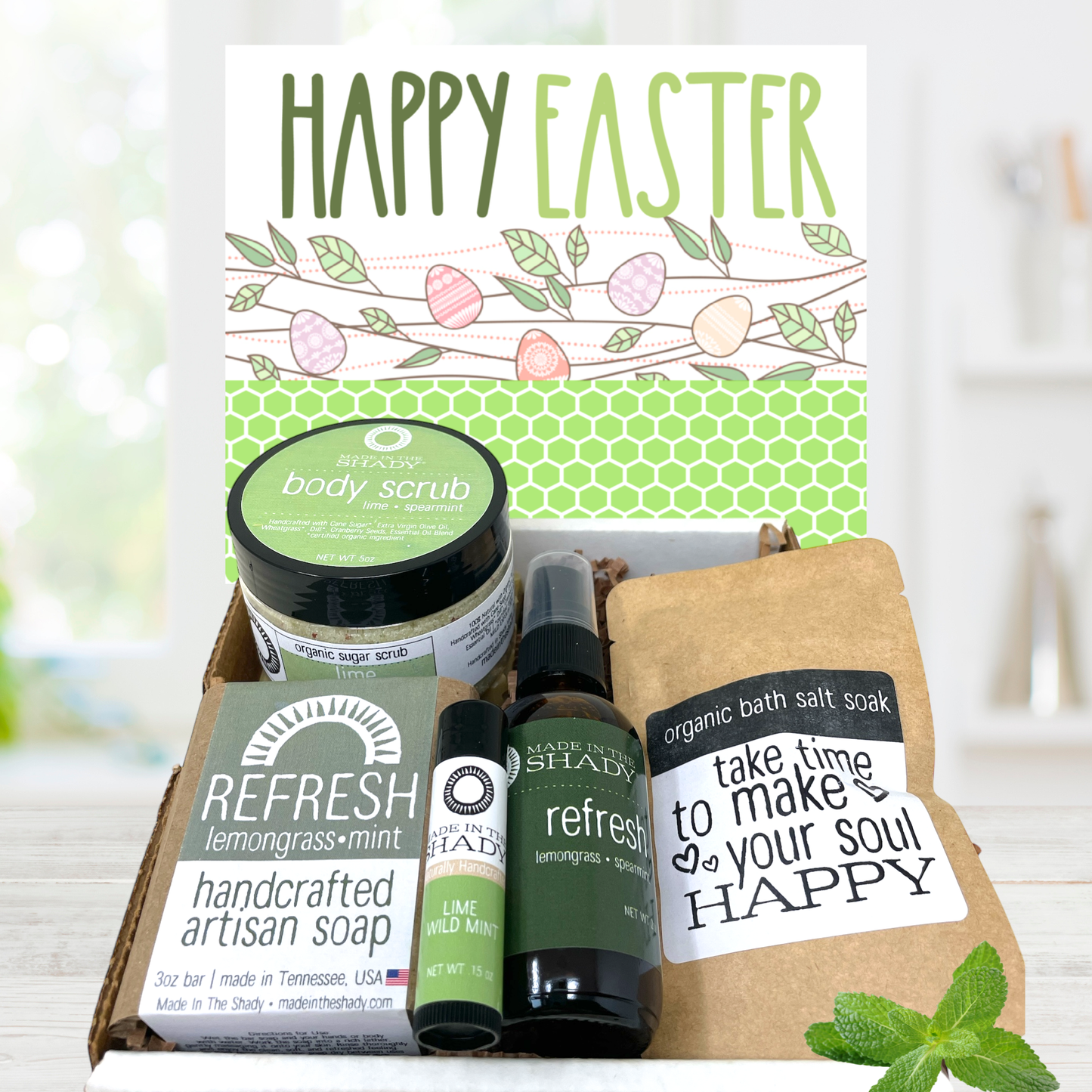 Happy Easter Lavender All Natural Adult Care Package (3 Scents to pick from)