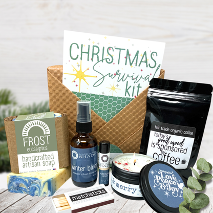 Christmas Survival Kit Care Package –  Gift Ready + Free Shipping