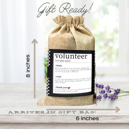 Volunteer Appreciation Gift Set • Organic Soap & Lip Balm Thank You Gift Box • Eco-Friendly Self Care