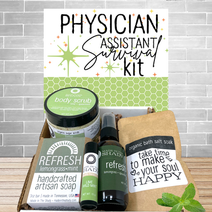 Personalized Care Package for Physician Assistant • PA Gift Box • WRAPPED