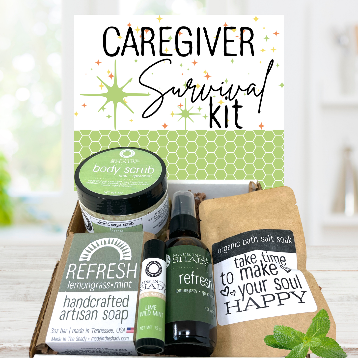 Caregiver Survival Kit - Gift Wrapped (5PC)