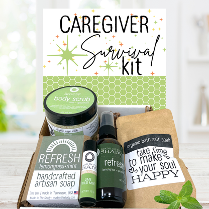 Caregiver Survival Kit - Gift Wrapped (5PC)