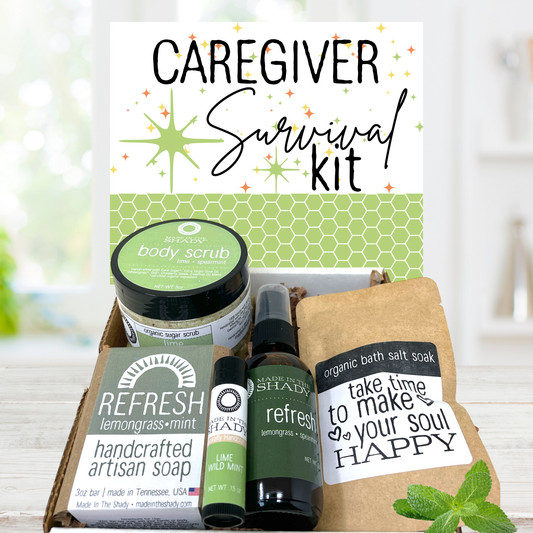 Caregiver Survival Kit - Gift Wrapped (5PC)