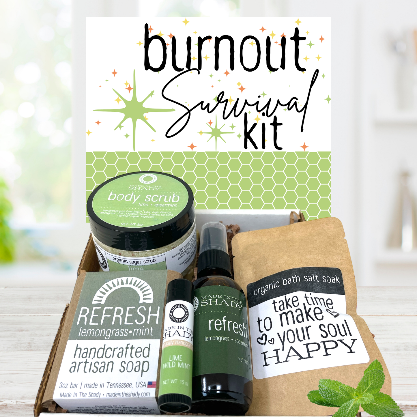 Burnout Survival Kit - Gift Wrapped (5PC)