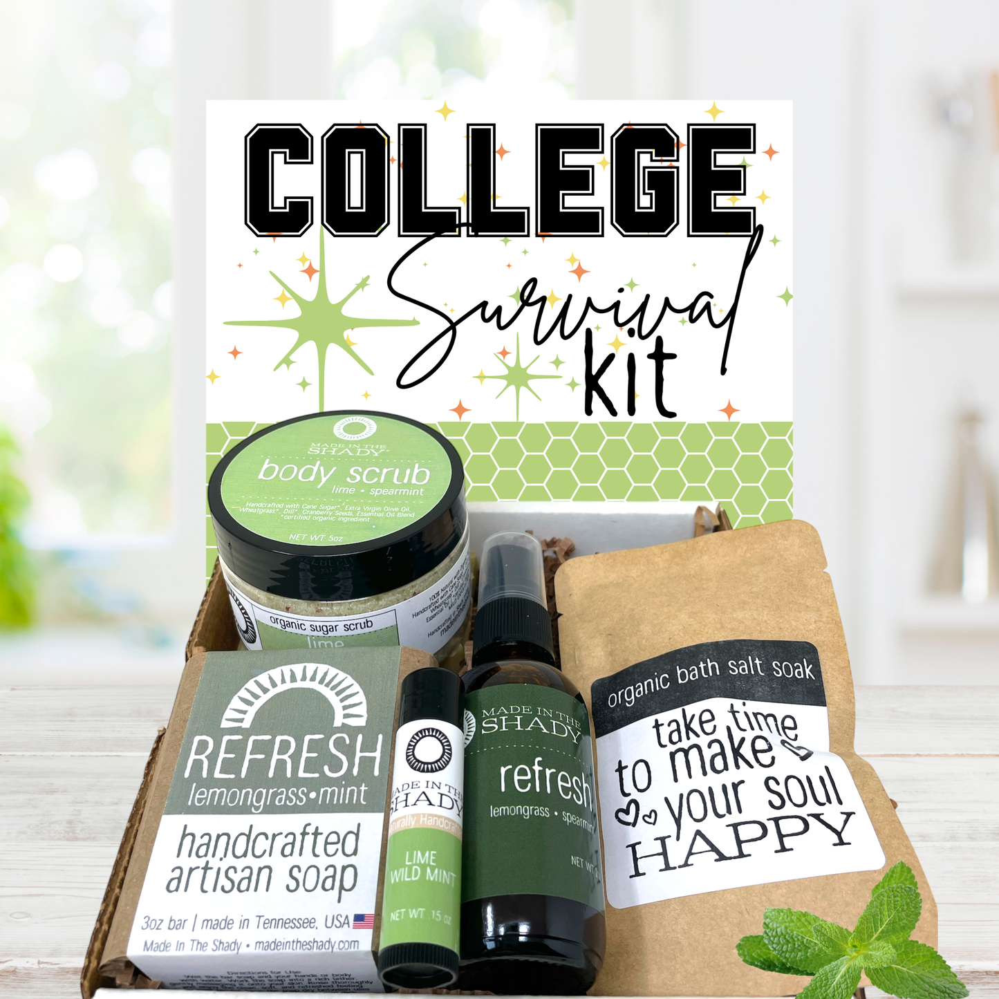 College Survival Kit - Gift Wrapped (5PC)