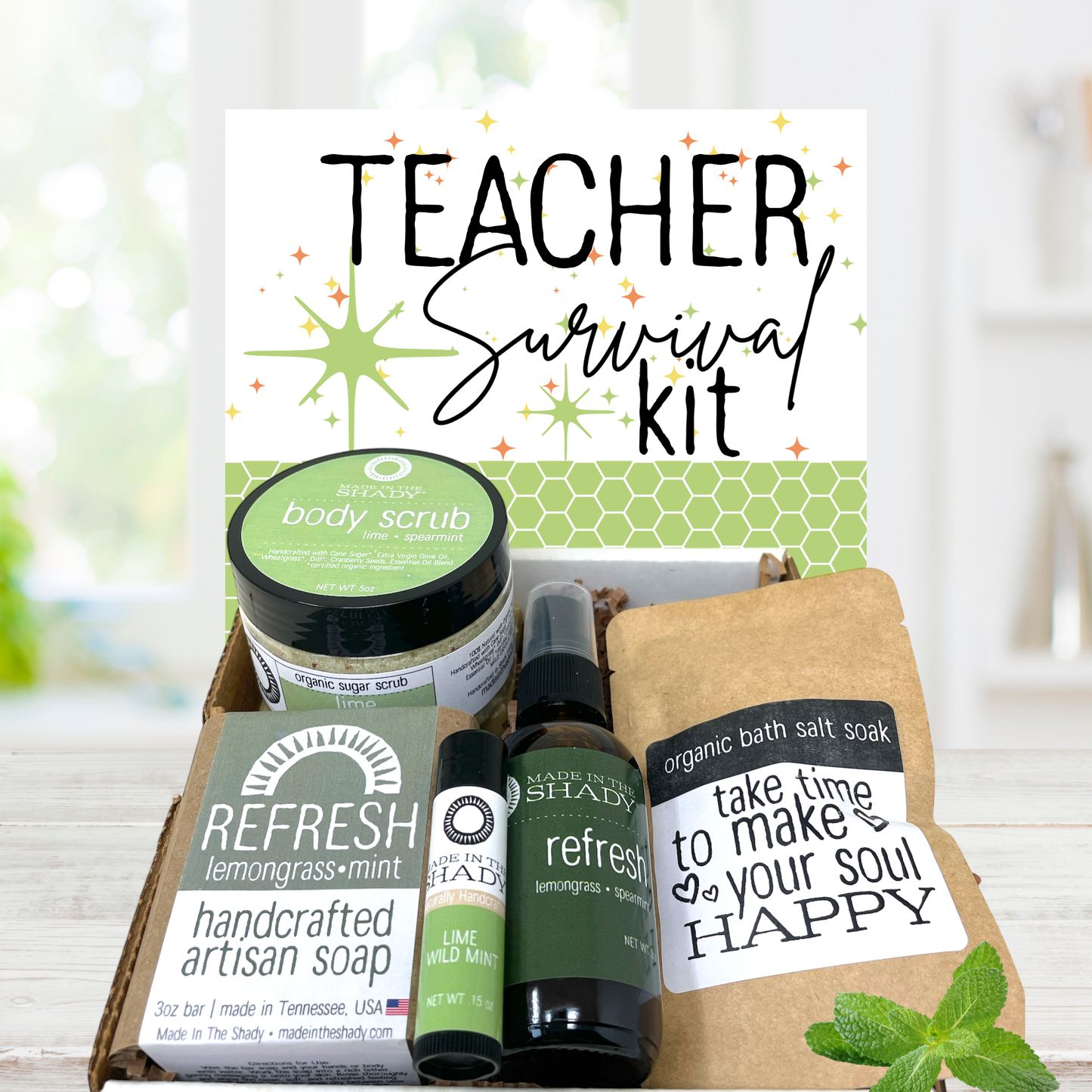 Teacher Survival Kit - Gift Wrapped (5PC)