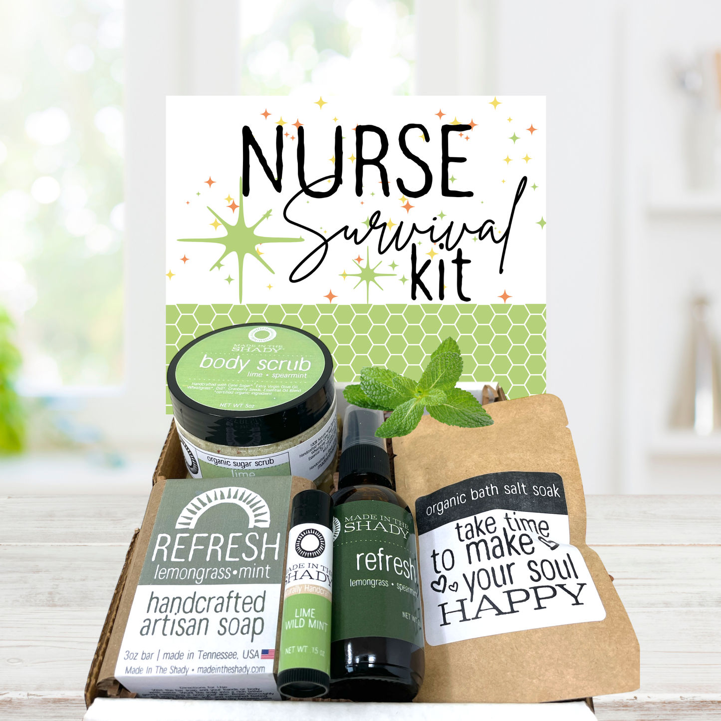 Nurse Survival Kit - Gift Wrapped (5PC)