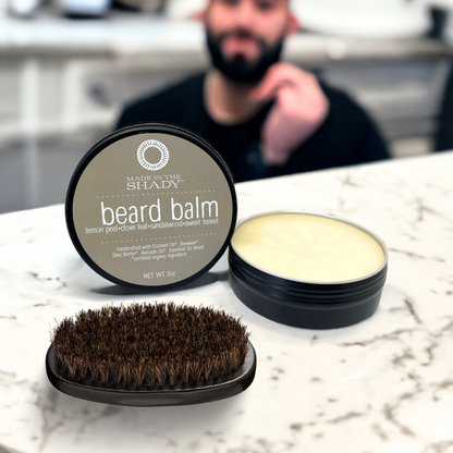 Natural Beard Balm • Strong & Bright (3oz)