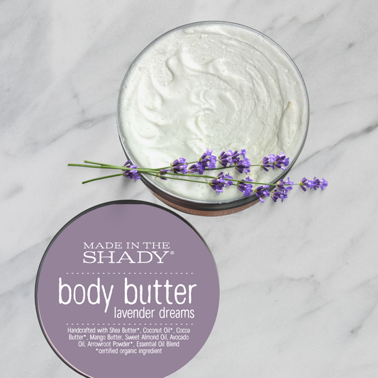 8oz Whipped Body Butter – Organic Shea & Cocoa Butter | Seasonal Winter Moisturizer