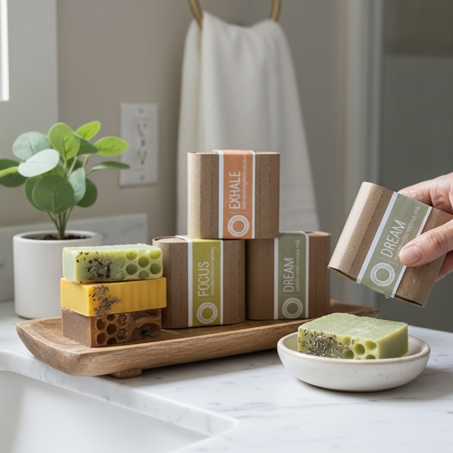 Lavender Lovers • 3 Pack Organic Handcrafted Soap Bars
