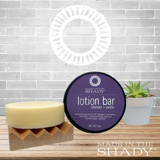 Lavender Vanilla Solid Lotion Bar (3oz)
