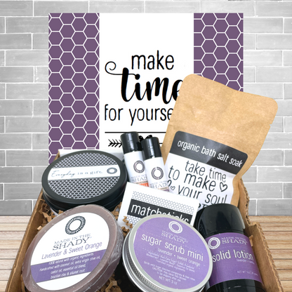 Make Time for Yourself Mini Self Care Kit • BONUS: Gift Wrapped (8PC)