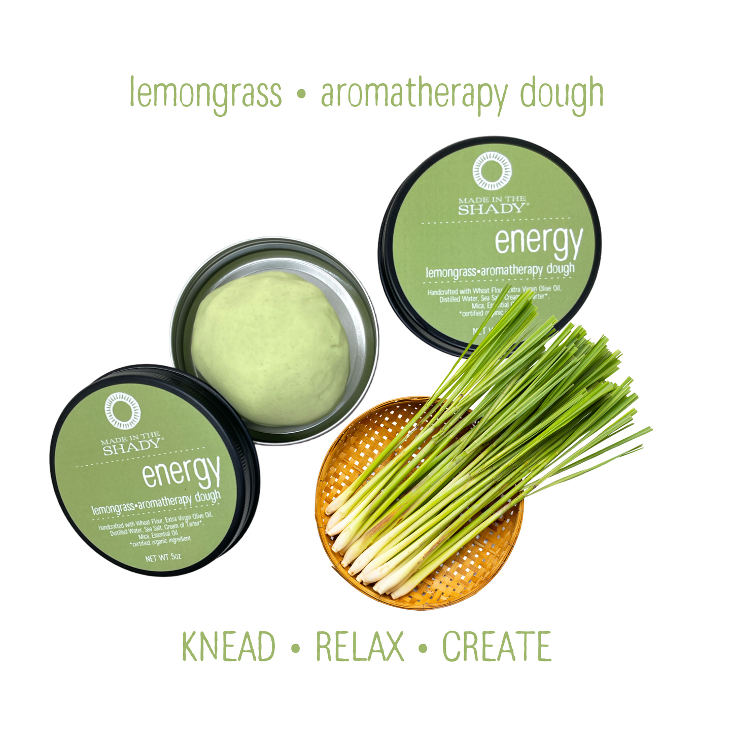Lemongrass Energy Activity Dough (5oz)