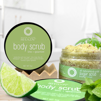 Organic Sugar Body Scrub – Handmade Natural Exfoliator • 4 Scents to choose from