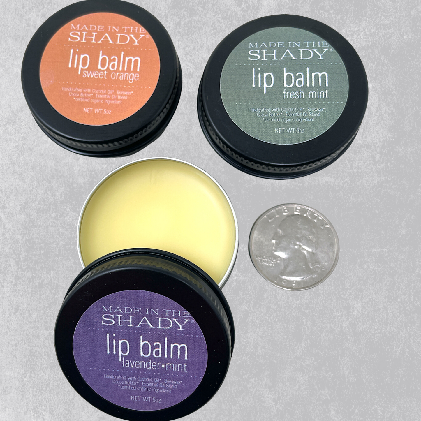 Lip Balm Tins | Single - OR - Trio - Your Choice!