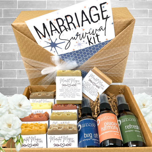 Marriage Survival Kit • Funny Newlywed Gift •  Bridal Shower Favor • WRAPPED