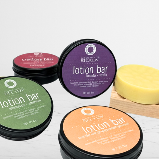 Solid Lotion Bars • Organic In-Shower Moisturizer