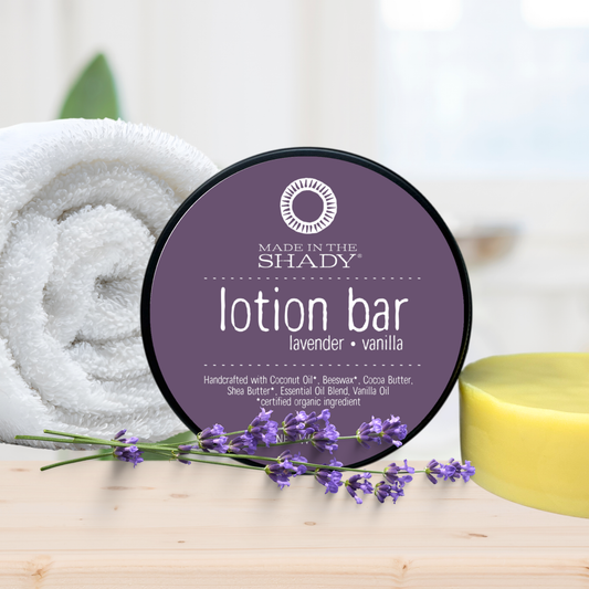 Lavender Vanilla Solid Lotion Bar