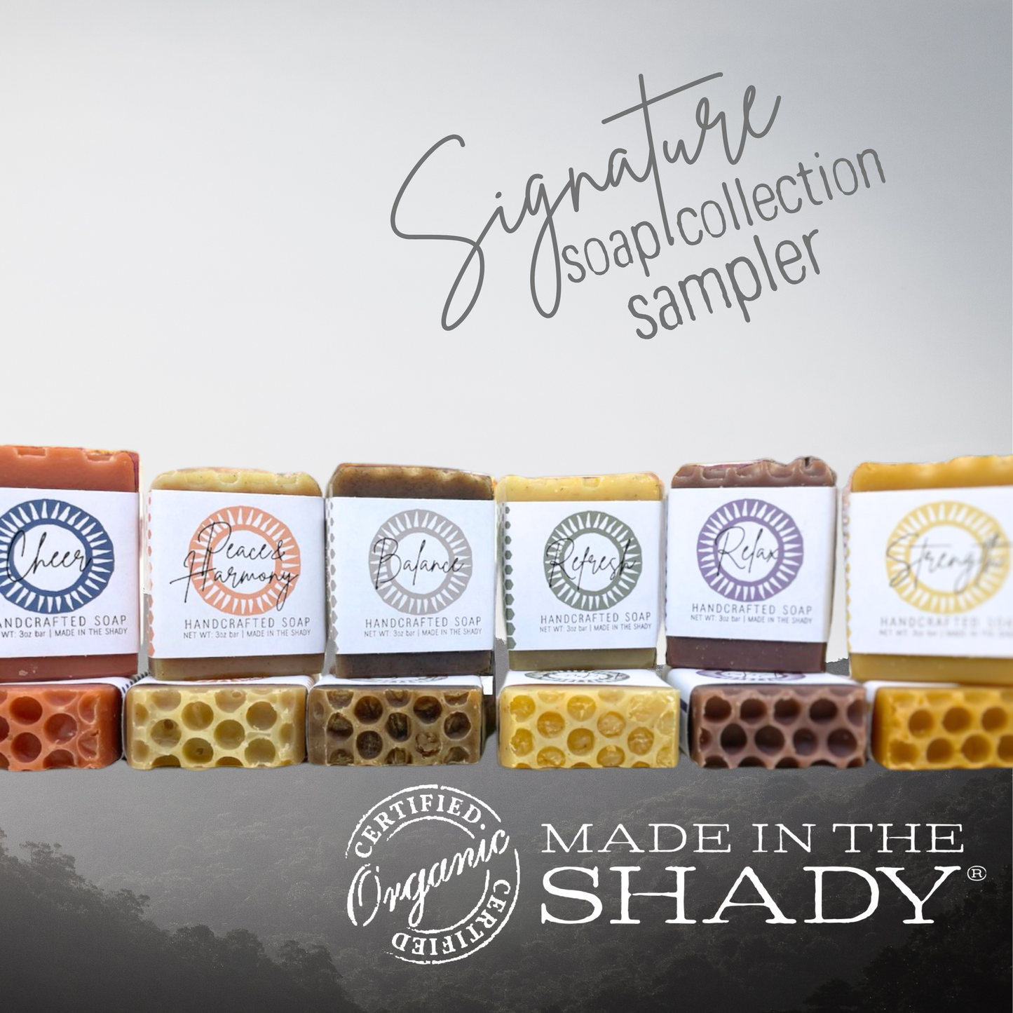Signature Collection | Handcrafted 100% Natural Soap Sampler