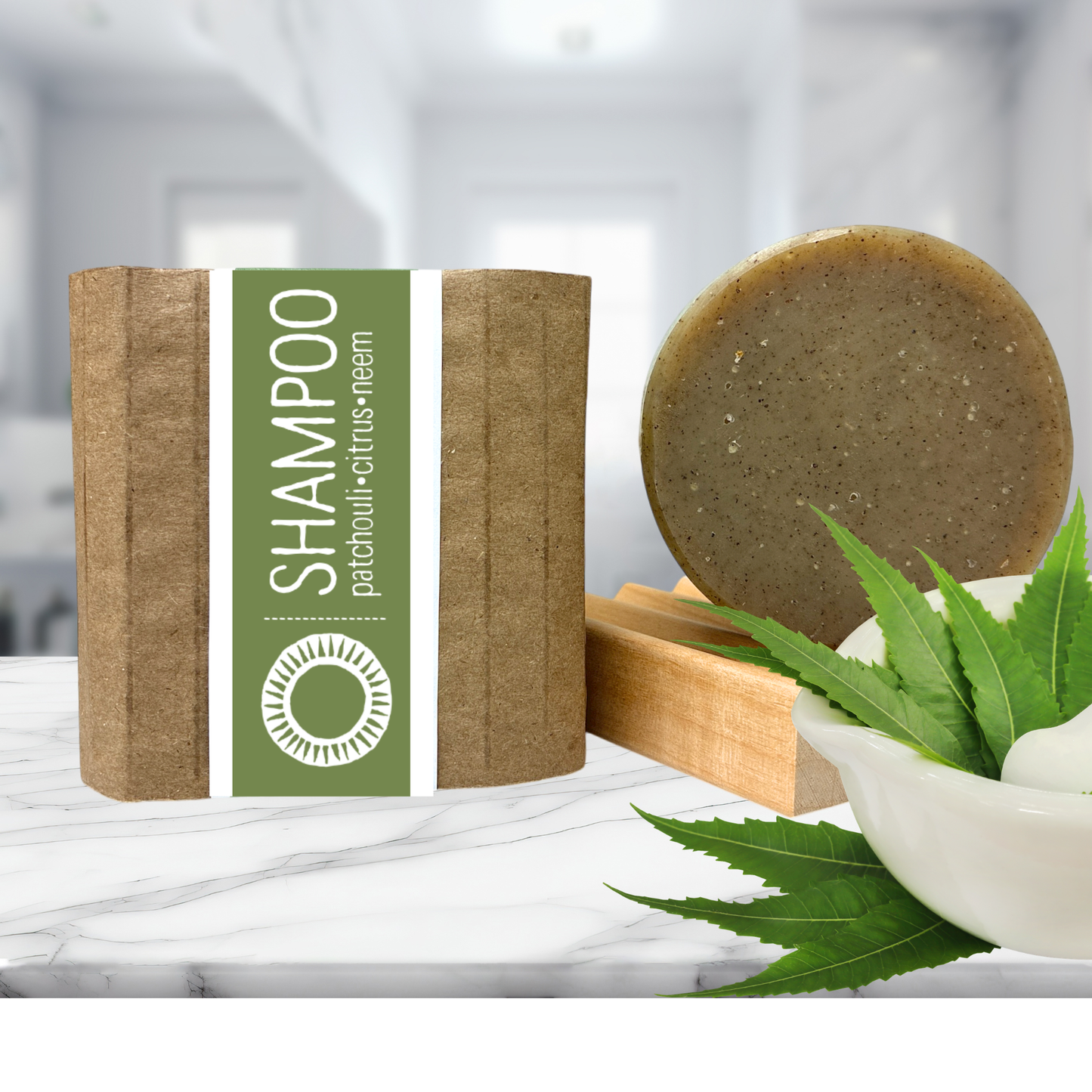 SHAMPOO BARS for all hair types • 3 to choose from • all natural