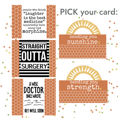 Unisex Get Well  Surgery Care Package