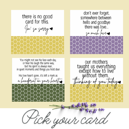 There Is No Good Card for This  • Comfort Care Package •