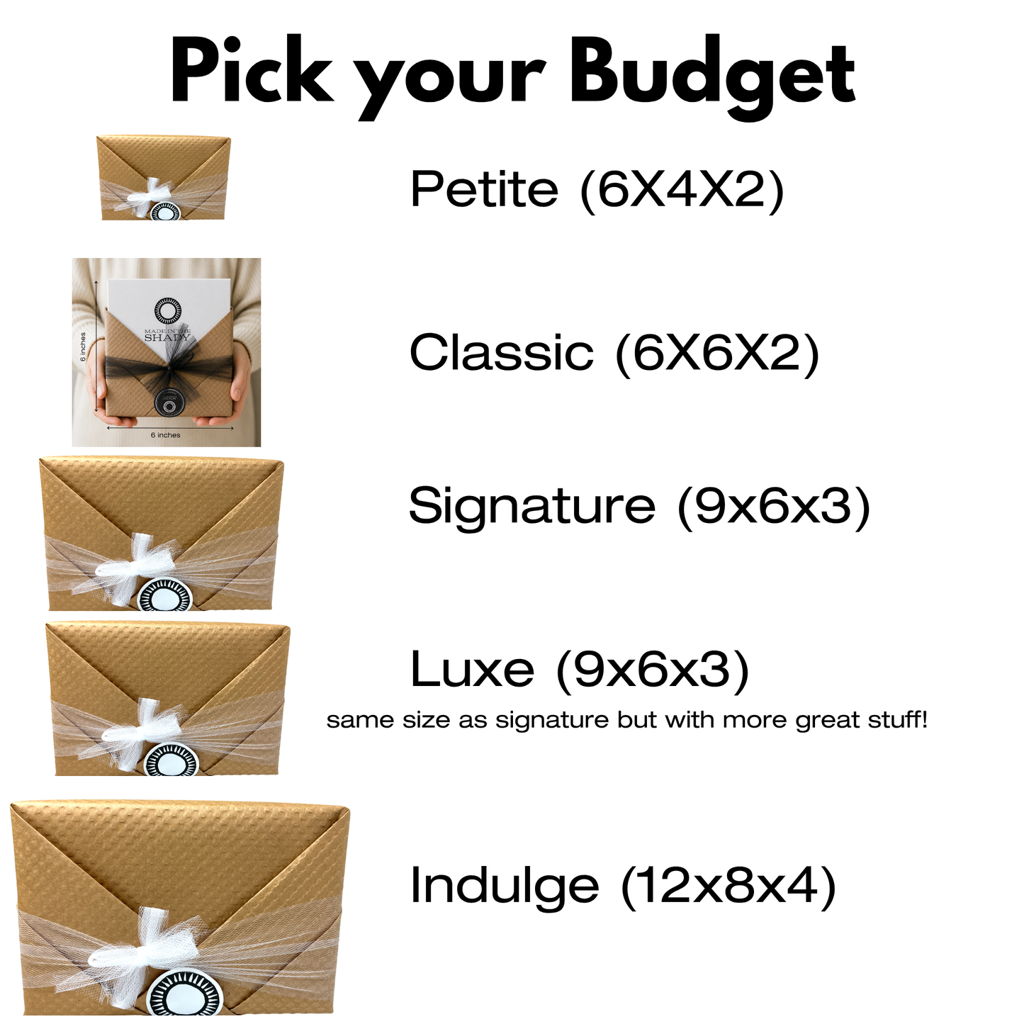 Custom Gift Box • You pick the Budget • We do the Rest