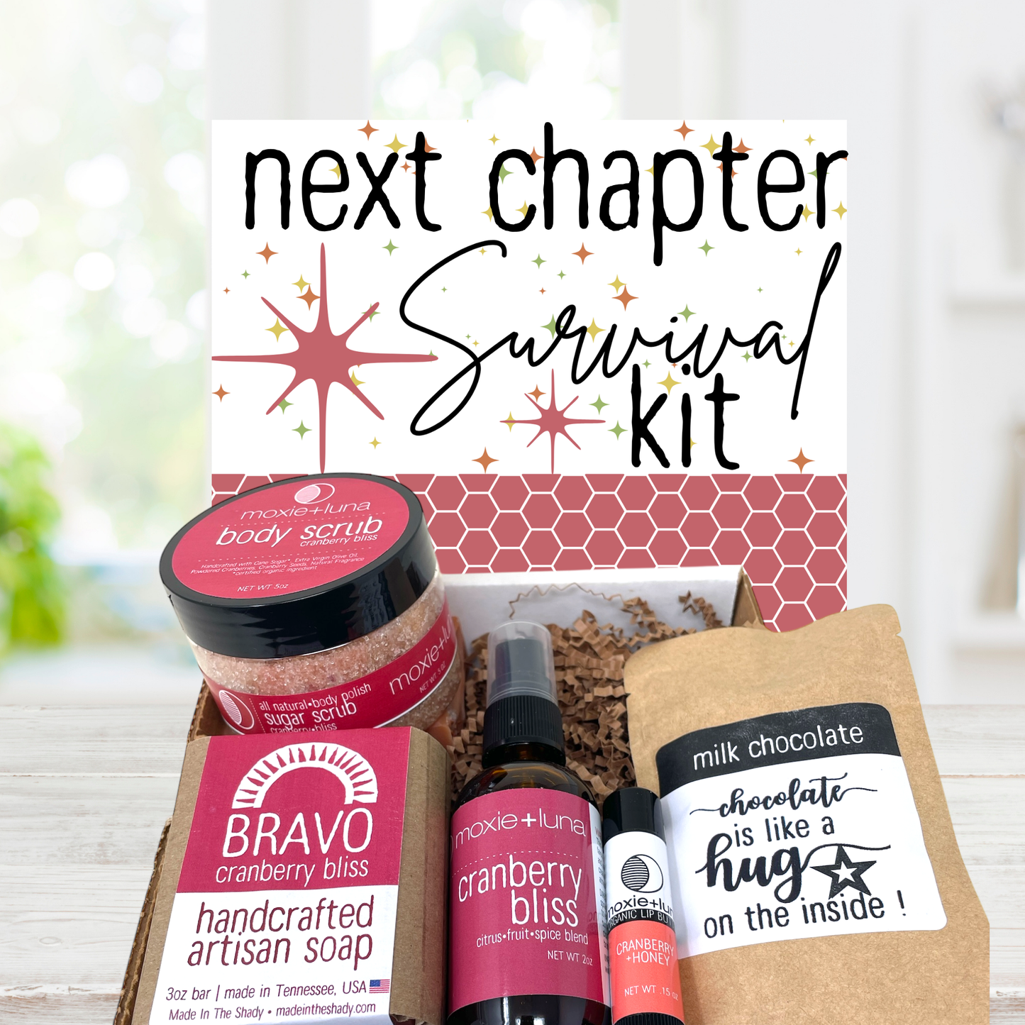 Next Chapter Survival Kit - Gift Wrapped (5PC)