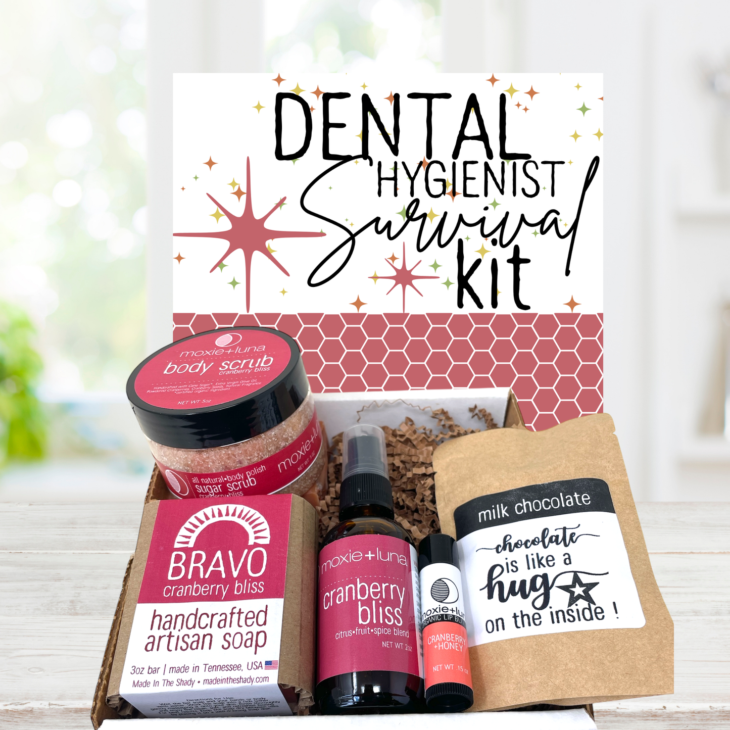 Dental Hygienist Survival Kit - Gift Wrapped (5PC)
