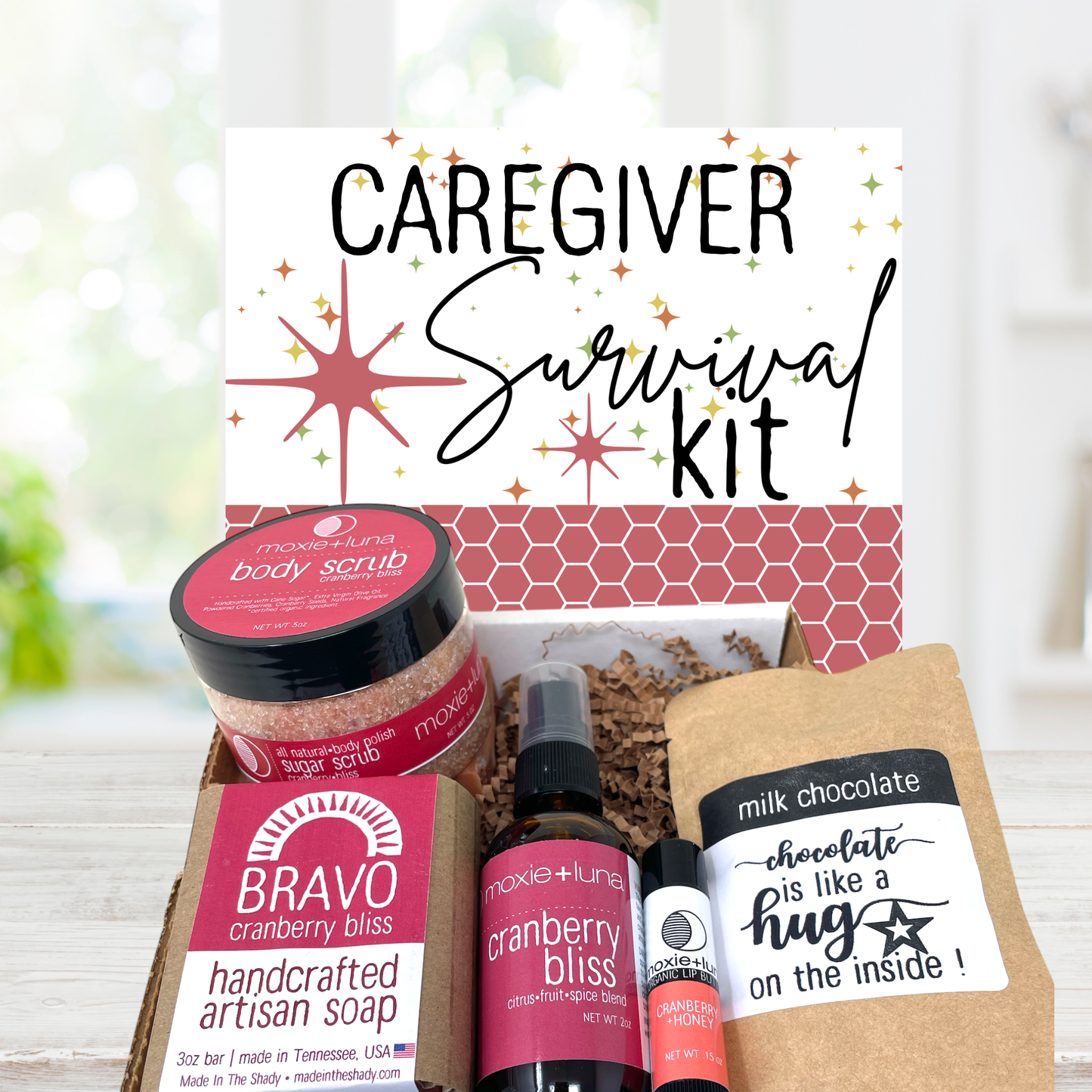 Caregiver Survival Kit - Gift Wrapped (5PC)