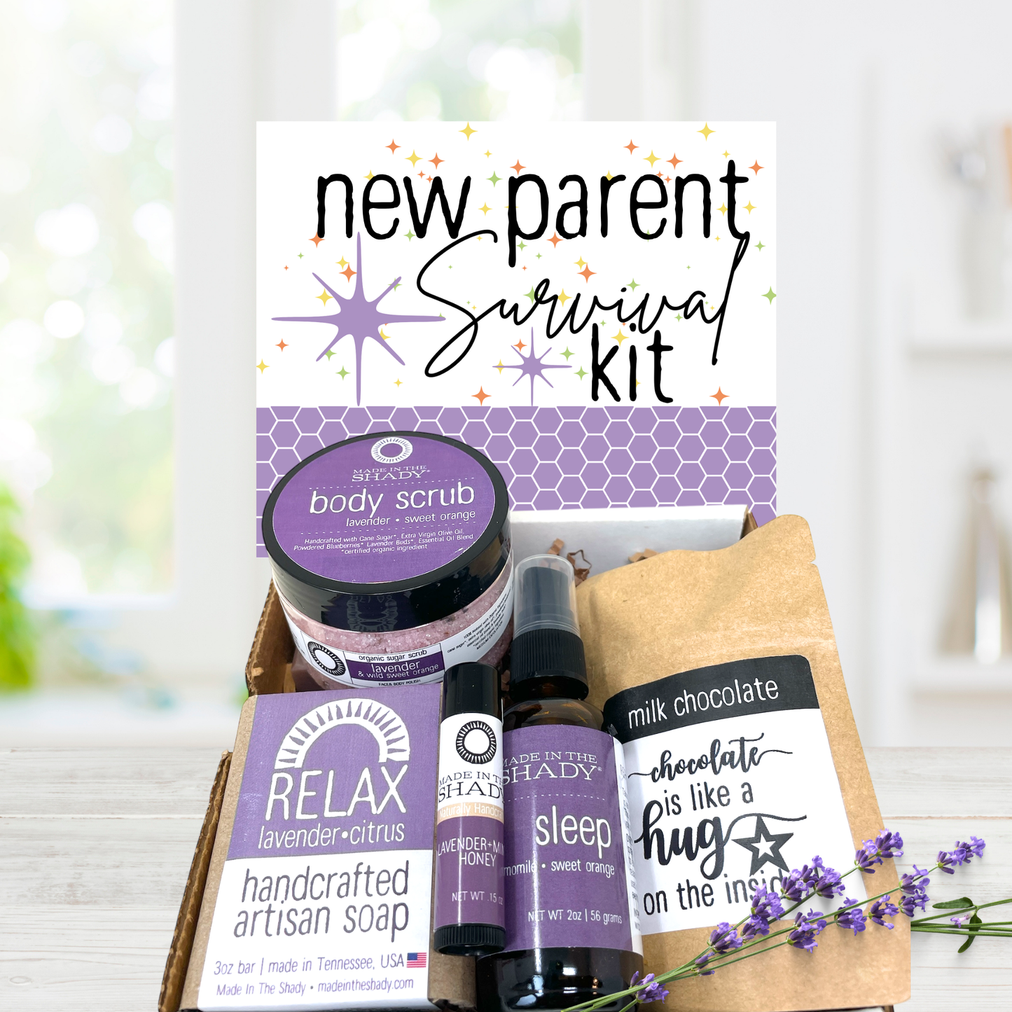 New Parent Survival Kit - Gift Wrapped (5pc)