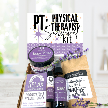 Physical Therapist Survival Kit - Gift Wrapped (5PC)