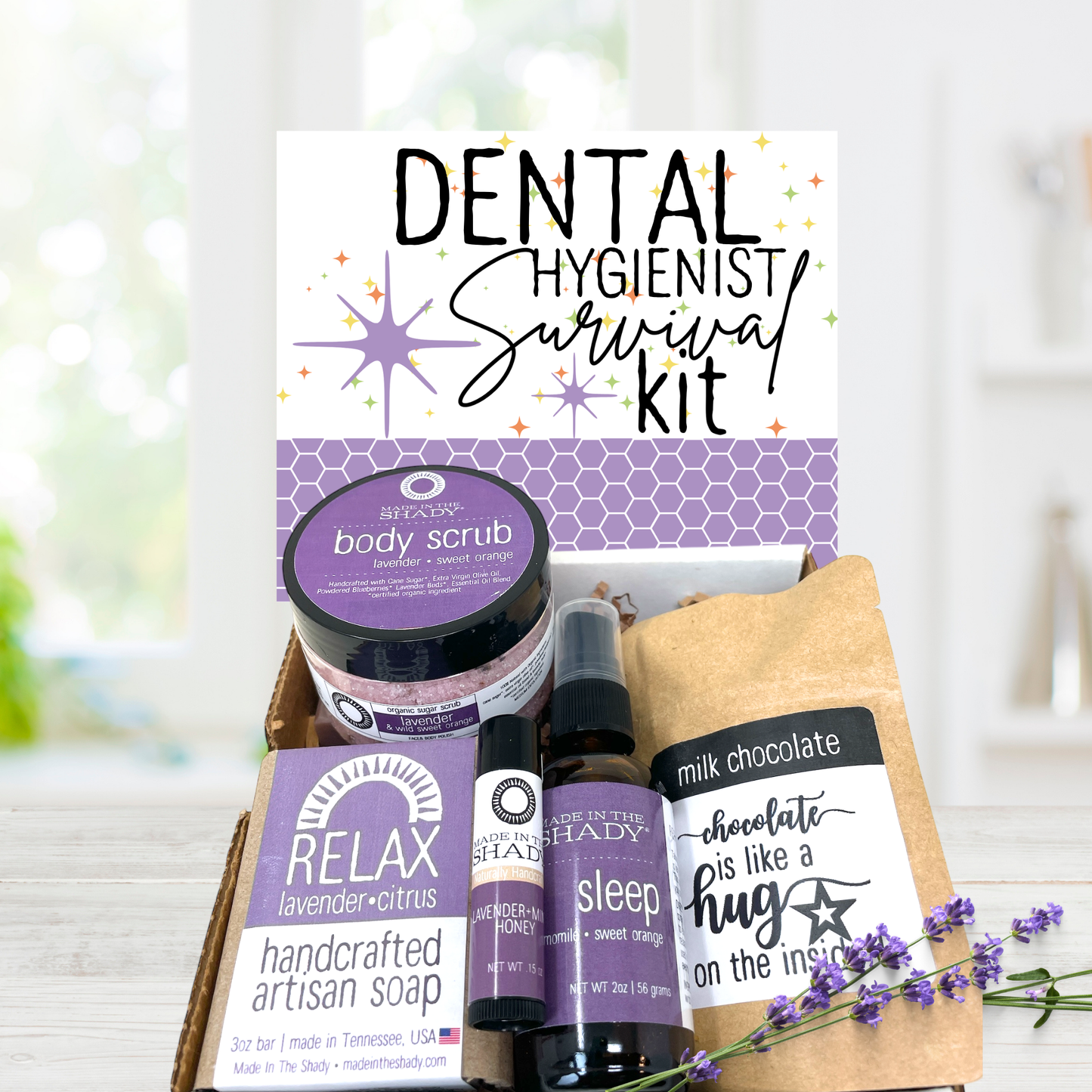 Dental Hygienist Survival Kit - Gift Wrapped (5PC)