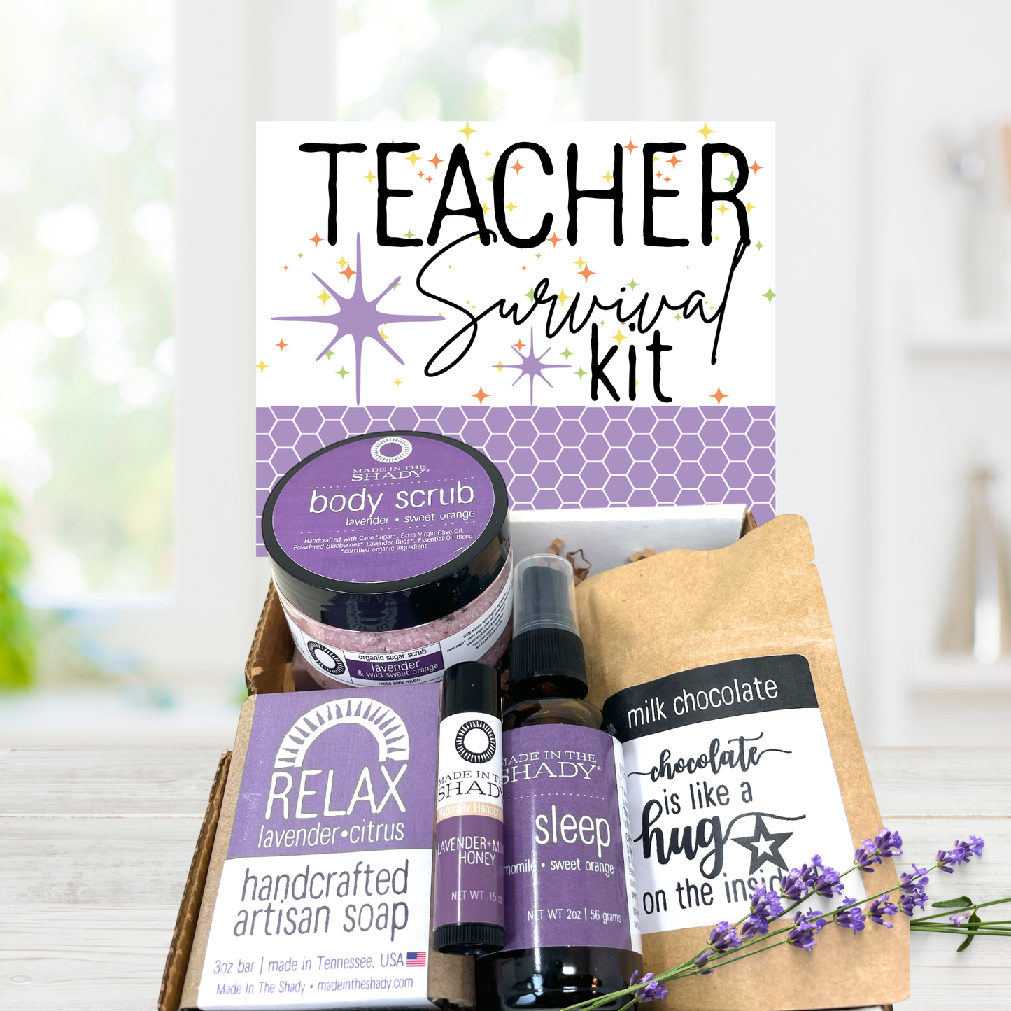 Teacher Survival Kit - Gift Wrapped (5PC)