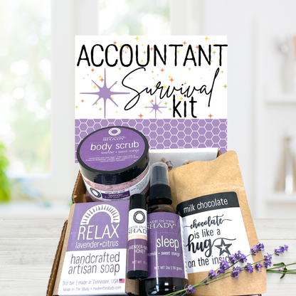 Accountant Survival Kit - Gift Wrapped (5PC)