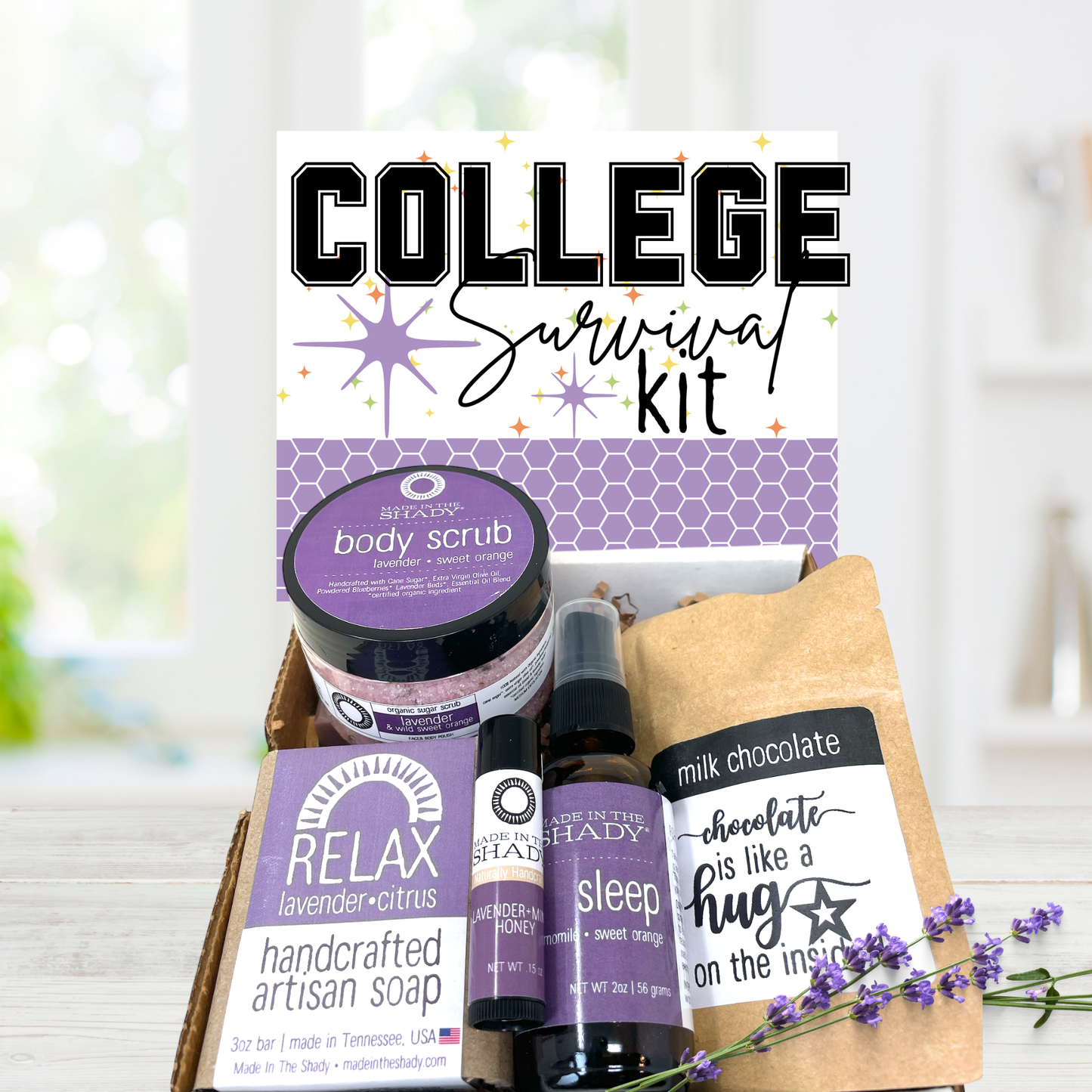 College Survival Kit - Gift Wrapped (5PC)